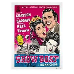  Show Boat, Joe E. Brown, Kathryn Grayson, Howard Keel, Ava 