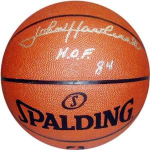 John Havlicek Signed Basketball   with 84 Inscription