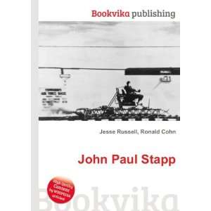  John Paul Stapp Ronald Cohn Jesse Russell Books