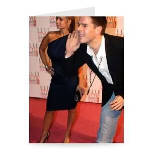 Jamie and Louise Redknapp   Greeting Card (Pack of 2)   7x5 inch 