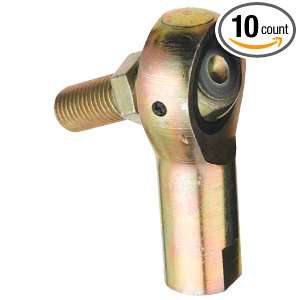 Steel Rod End W/Studs, 10 32 Thread x 2.312 Overall Length (Pack of 