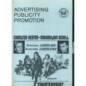   Pressbook with Charlton Heston, Maximilian Schell 