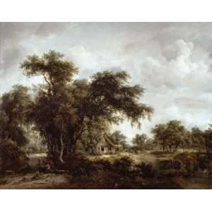  FRAMED oil paintings   Meindert Hobbema   24 x 20 inches 