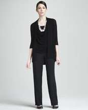 Eileen FisherLuminous Jacket, Silk Shell & Silk Georgette Pants, Women 