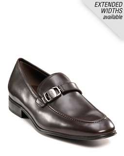 Salvatore Ferragamo Francisco Slip Ons with Buckle Detail 