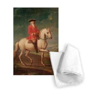  The Ride (oil on canvas) by Pietro Longhi   Tea Towel 100% 