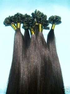 HUMAN HAIR EXTENSIONS 22EUROPEAN REMY U TIP FOR FUSION  
