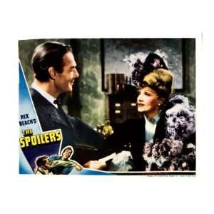 The Spoilers, Randolph Scott, Marlene Dietrich, 1942 Premium Poster 