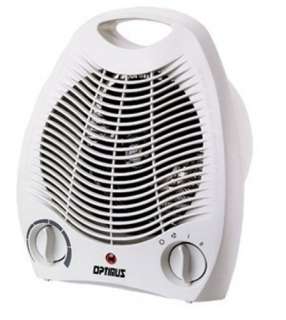 Optimus H 1321 Portable 2 Speed Fan Heater with Thermostat 