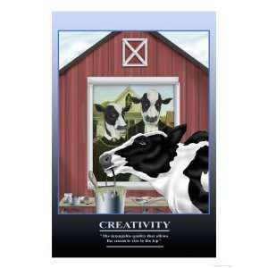   Creativity Giclee Poster Print by Richard Kelly, 12x16