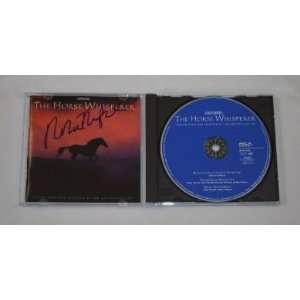 Robert Redford   The Horse Whisperer Soundtrack   Signed Autographed 