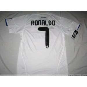  Ronaldo Real Madrid 10/11 Home Soccer Jersey Size XLarge 