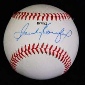 Sandy Koufax Autographed Baseball   Autographed Baseballs