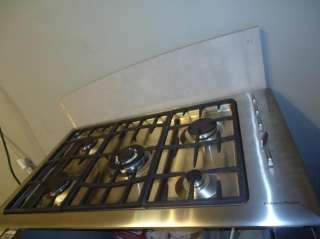 FISHER PAYKEL 36 GAS COOKTOP GC901 STAINLESS STEEL  