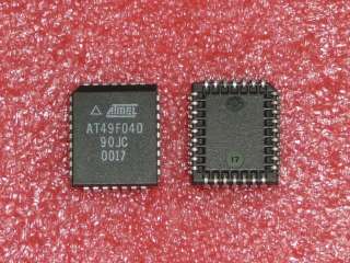   4Mbit (512K x 8bit) flash memory chips in the 32 pin PLCC package