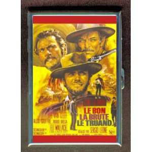 SERGIO LEONE CLINT EASTWOOD ID Holder, Cigarette Case or Wallet MADE 
