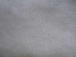 Fleece fabric by the yard soft warm solid gray color  