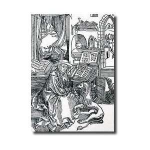 St Jerome In His Study Pulling A Thorn From A Lions Paw Frontispiece 