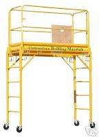 29 X 6 Feet High Rolling Scaffolding With Hatch Deck  