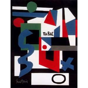  Hand Made Oil Reproduction   Stuart Davis   24 x 32 inches 