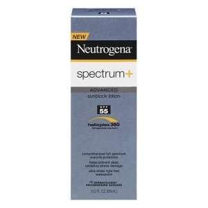  Neutrogena Spectrum and Sunblock, SPF 55, 3 Ounce Beauty
