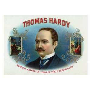  Thomas Hardy Brand Cigar Inner Box Label Giclee Poster 