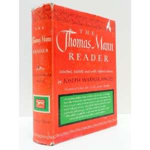  The Thomas Mann Reader THOMAS MANN Books