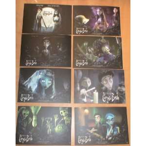 Tim Burton the Corpse Bride Set of 16 Promotional Postcards