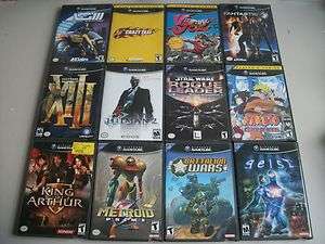 12 Different Nintendo Gamecube GamesYou Choose All Complete w 