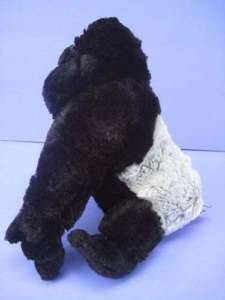   GORILLA HM335 WEBKINZ GANZ NO CODE Soft Plush Stuffed Animal  