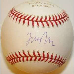 Tommy John SIGNED MLB Baseball Absolute Memorabilia LTD/1000 YANKEES 