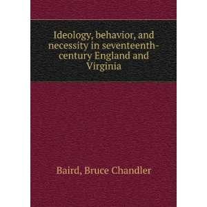   seventeenth century England and Virginia Bruce Chandler Baird Books