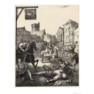  Wat Tyler for His Insolence is Killed by Sir William 