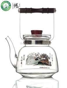 Kamjove Glass Water Kettle * Glass Teapot 1.2L KJ 101  