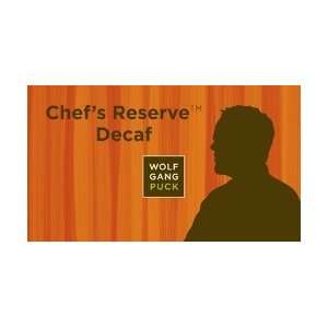 Wolfgang Puck Chefs Reserve Decaf 2 lb Grocery & Gourmet Food