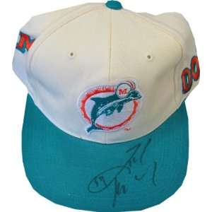 Zach Thomas Autographed/Hand Signed Miami Dolphins Hat