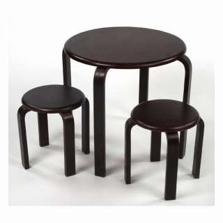   kid s table two stools set espresso regular $ 99 99 model no 552e