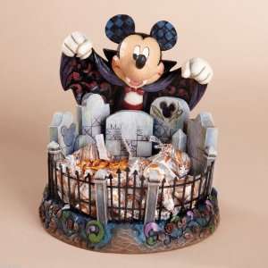  Disney Jim Shore A Sweet Surprise Mickey Candy Dish 