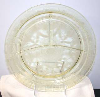 11 Inch Grill Plate   Cameo **Depression Glass**  