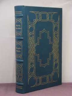 1st, signed by 2, Mostly Harmless by Douglas Adams, Easton Press 