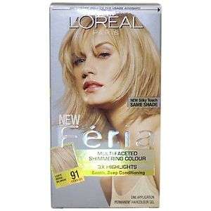 Loreal Feria #91 Champagne Cocktail Hair Color  