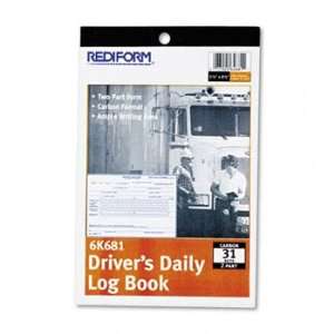  Rediform 6K681   Drivers Daily Log, 5 1/2 x 7 7/8 