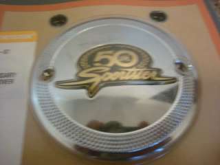 04 LATER HARLEY DAVIDSON SPORTSTER XL 50TH ANNIVERSARY TIMER COVER NEW 