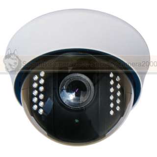 600TVL High Resolution IR Light Dome SONY CCD 4mm 9mm Lens Camera