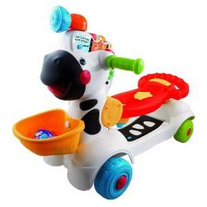  Vtech   3 in 1 Learning Zebra Scooter Toys & Games