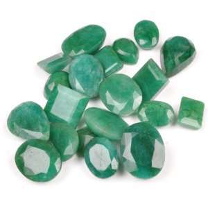   Green Emerald Mixed Cut Loose Gemstone Lot Aura Gemstones Jewelry