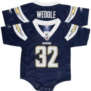  Eric Weddle Navy Reebok NFL San Diego Chargers Infant Jersey 