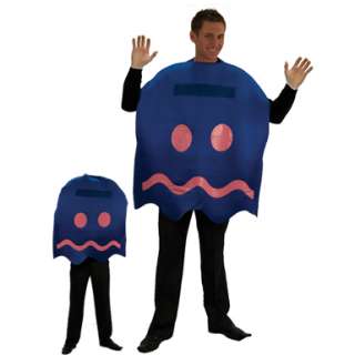 Adult Pac Man Ghost Scared Video Game Costumes  