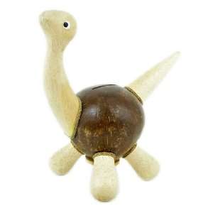  Dinosaur Recycled Coconut Handmade Shell Bank Toys 