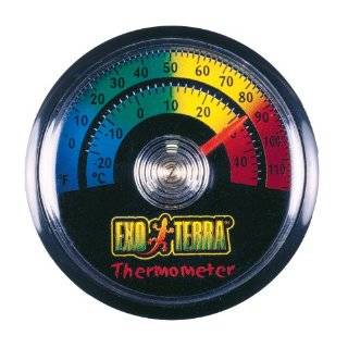 Exo Terra Thermometer, Celsius and Fahrenheit